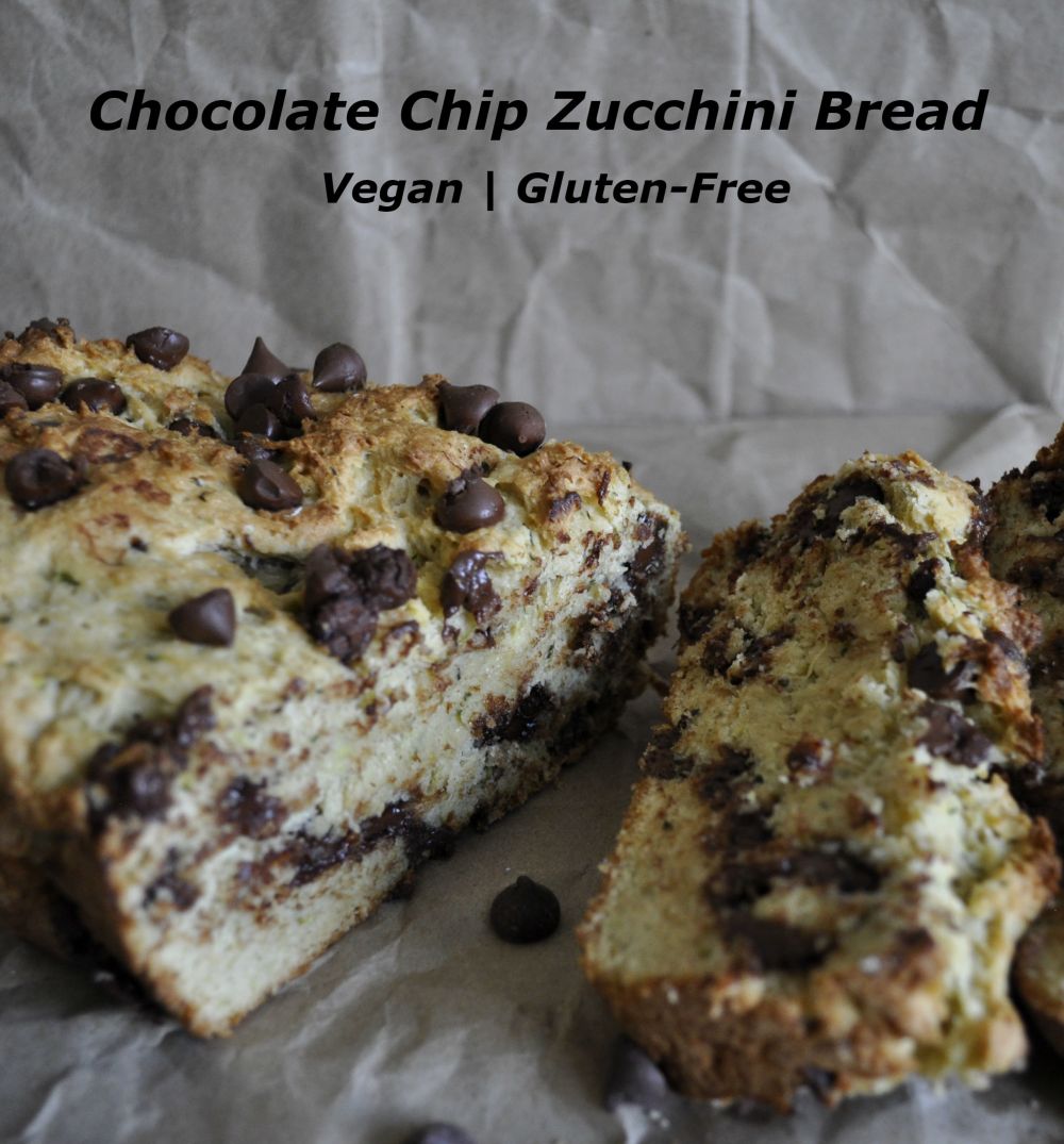 Chocolate Chip Zucchini Bread- Pin worthy